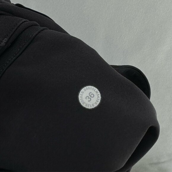 Lululemon Pants Mens Sz 36 Commission Pant Slim Warpstreme 34" Performance Black - Picture 9 of 12